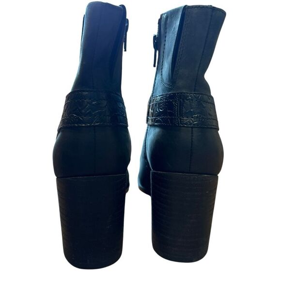 Revolve Vionic Carnelia Leather Western Above Ankle Boot NWOT - Picture 8 of 12